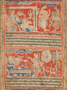 Vasanta Vilasa (een gedicht over de lente) (detail) door Unknown artist