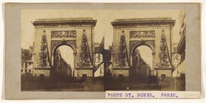 [Porte St Denis] door Unknown artist/maker