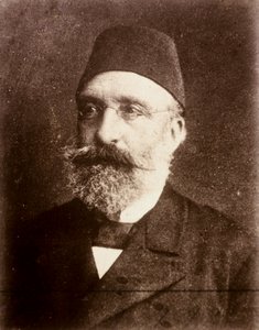 Ahmed Selik MIDHAT Pascia (1822-1863). Ottomaanse politicus (fotografie)