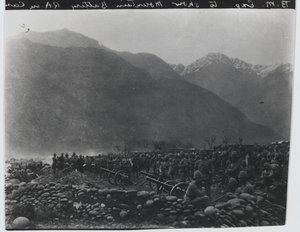 Cease Firing, No. 1 British Mountain Battery, Black Mountain Expedition, 1891 door Unknown photographer