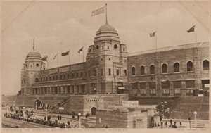 Toegang tot het stadion, tentoonstelling van het Britse Rijk, Wembley