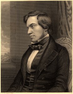 George Fownes (1815-1849). Britse chemicus, ca.1860 (gravure)