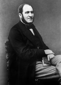 Georges Eugene Haussmann (1809-1891) Franse politicus die verantwoordelijk was voor de stadsplanning van Parijs tijdens het 2e keizerrijk