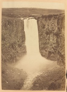 Howick Falls, Umgeni-rivier, Natal Provincie, Zuid-Afrika, circa 1882 door Unknown