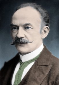 Portret van Thomas Hardy door Unknown photographer