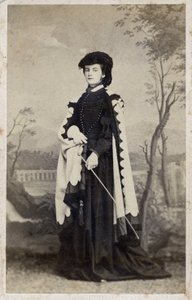 Maria Sophie van Beieren - 1861 - Portret van Marie-Sophie Amelie, Hertogin in Beieren en Koningin van de Twee Siciliën (1841-1925)