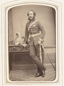 Officier van de 4e Dragoon Guards door Unknown photographer