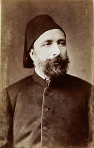 Portret van Ahmet Mithat Pasha (1822-1883), Turkse hervormer