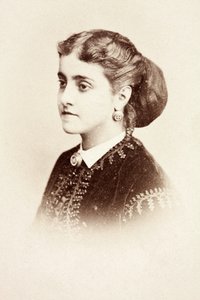 Portret van Adelina Patti door Unknown photographer