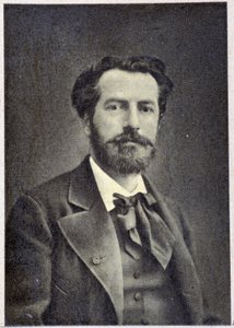 Portret van Bartholdi in 1880 door Unknown photographer