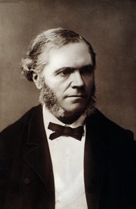 Portret van Cesar Franck (1822-1890) Engelse componist Foto. 19e eeuw. Bologna, civico museo musico door Unknown photographer