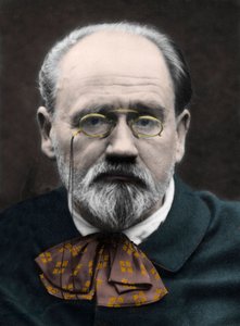 Portret van Emile Zola 1890s.