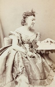 Portret van Ermina Rudersdorf door Unknown photographer