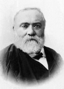 Portret van Francisque Sarcey, Franse journalist.