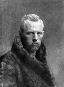 Portret van Fridtjof Nansen (1861-1930), Noorse ontdekkingsreiziger