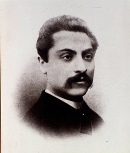 Portret van Giuseppe Martucci (zwart-wit foto)