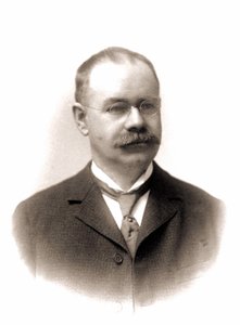 Portret van Hermann Hollerith (1860-1929), Amerikaanse statisticus door Unknown photographer