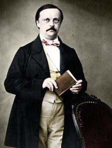 Portret van Hermann von Helmholtz (1821-1894) Duitse natuurkundige en fysioloog. door Unknown photographer