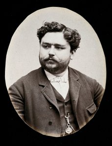 Portret van Isaac Albeniz