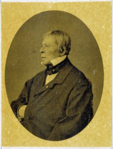 Portret van Jean Auguste Dominique Ingres (1780 - 1867) in 1841.
