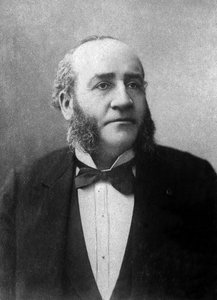 Portret van Jules Emile (Jules-Emile) Pean (1830-1898), chirurg in het Saint-Louis Ziekenhuis. door Unknown photographer