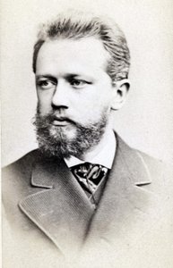 Portret van Piotr of Petr Ilyich Tchaikovsky door Unknown photographer