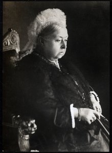 Portret van Koningin Victoria (1819-1901), Koningin van het Verenigd Koninkrijk van Groot-Brittannië en Ierland. FPL collectie