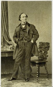 Portret van Robert Houdin in 1855 door Unknown photographer