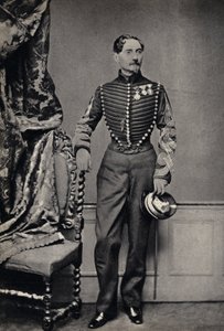 Portret van een Franse legercommandant. Fotografie, eind 19e eeuw, Parijs. Coll. Selva.
