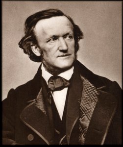 Portret van componist Richard Wagner (1813-1883) door Unknown photographer
