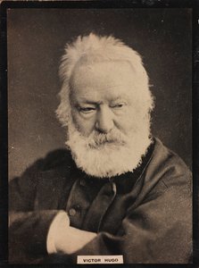 Portret van de Franse schrijver Victor Hugo (1802-1885)
