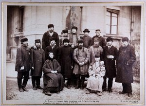 Russen van Smolensk, verhandelingen tegen hondsdolheid door Unknown photographer