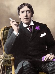 Portret van Oscar Wilde. 19e-eeuwse foto door Unknown photographer