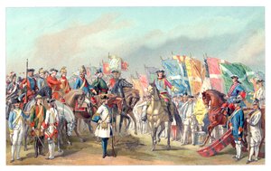 Kostuums van het Franse Leger, 1885
