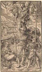 Twee Huurlingen en een Vrouw, 1524