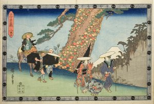 Act 8 (Hachidanme), uit de serie "Storehouse of Loyal Retainers (Chushingura)"