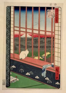 Asakusa Rijstvelden Tijdens het Festival van de Haan, ca. 1857