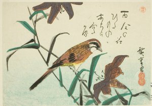 Gors en Lelies door Utagawa Hiroshige