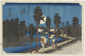 Schemering, Numazu, ca. 1833