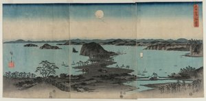 Acht uitzichten van Kanazawa bij nacht