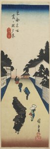 Avondzicht op Kasumigaseki, 1830-1844