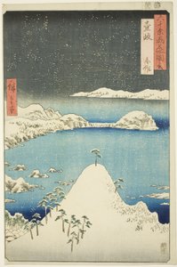 Iki Provincie: Shisa (Iki, Shisa), uit de serie "Beroemde plaatsen in de zestig-odd provincies (Rokujuyoshu meisho zue)"