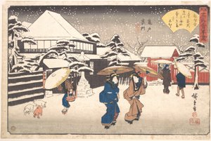  door Utagawa Hiroshige