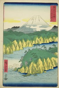 Meer bij Hakone, uit de serie 