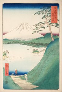 Misaka-pas in de Provincie Kai (Kai Misakagoe), uit de serie "Zesendertig Zichten op de Berg Fuji (Fuji sanjurokkei)"