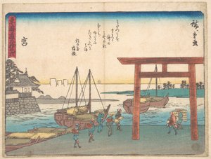  door Utagawa Hiroshige