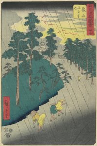 Nr.47: Onweer bij Kameyama, juli 1855
