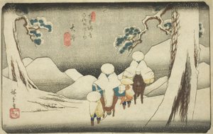 Nr. 47: Oi, uit de serie "Negenenzestig stations van de Kisokaido (Kisokaido rokujukyu tsugi no uchi)"