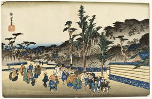 door Utagawa Hiroshige
