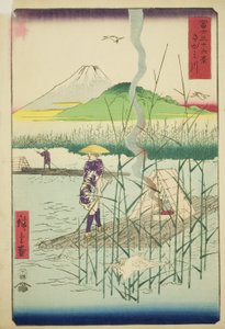 Sagami-rivier, uit de serie "Zesendertig Zichten op de Fuji"